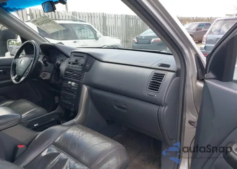 2005 Honda Pilot Ex-L from USA, damaged, VIN 5FNYF18625B062816